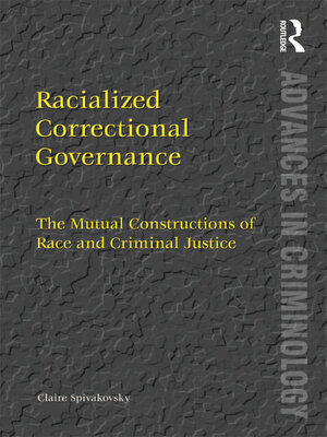 cover image of Racialized Correctional Governance